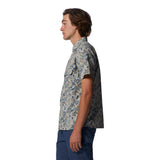 Camisa Manga Corta Hombre Stryder Gris Mountain Hardwear