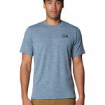 Polera Manga Corta Hombre Sunblocker  Azul Mountain Hardwear