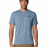 Polera Manga Corta Hombre Sunblocker  Azul Mountain Hardwear