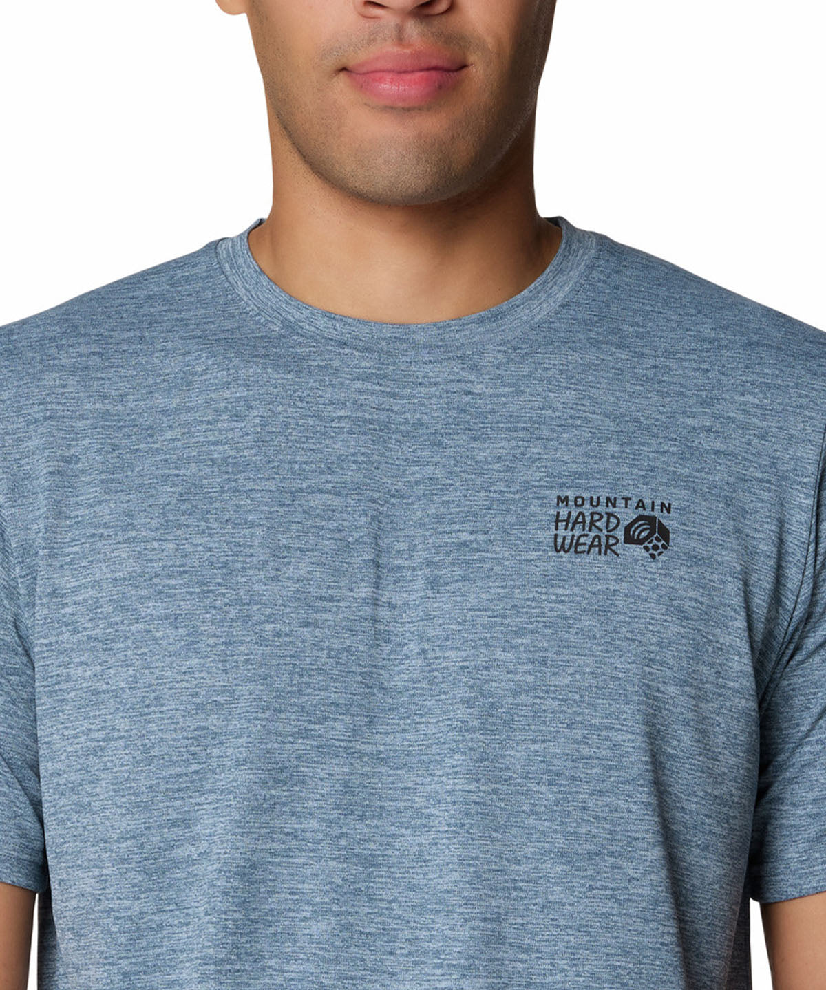 Polera Manga Corta Hombre Sunblocker  Azul Mountain Hardwear