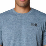 Polera Manga Corta Hombre Sunblocker  Azul Mountain Hardwear