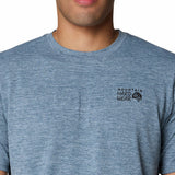 Polera Manga Corta Hombre Sunblocker  Azul Mountain Hardwear
