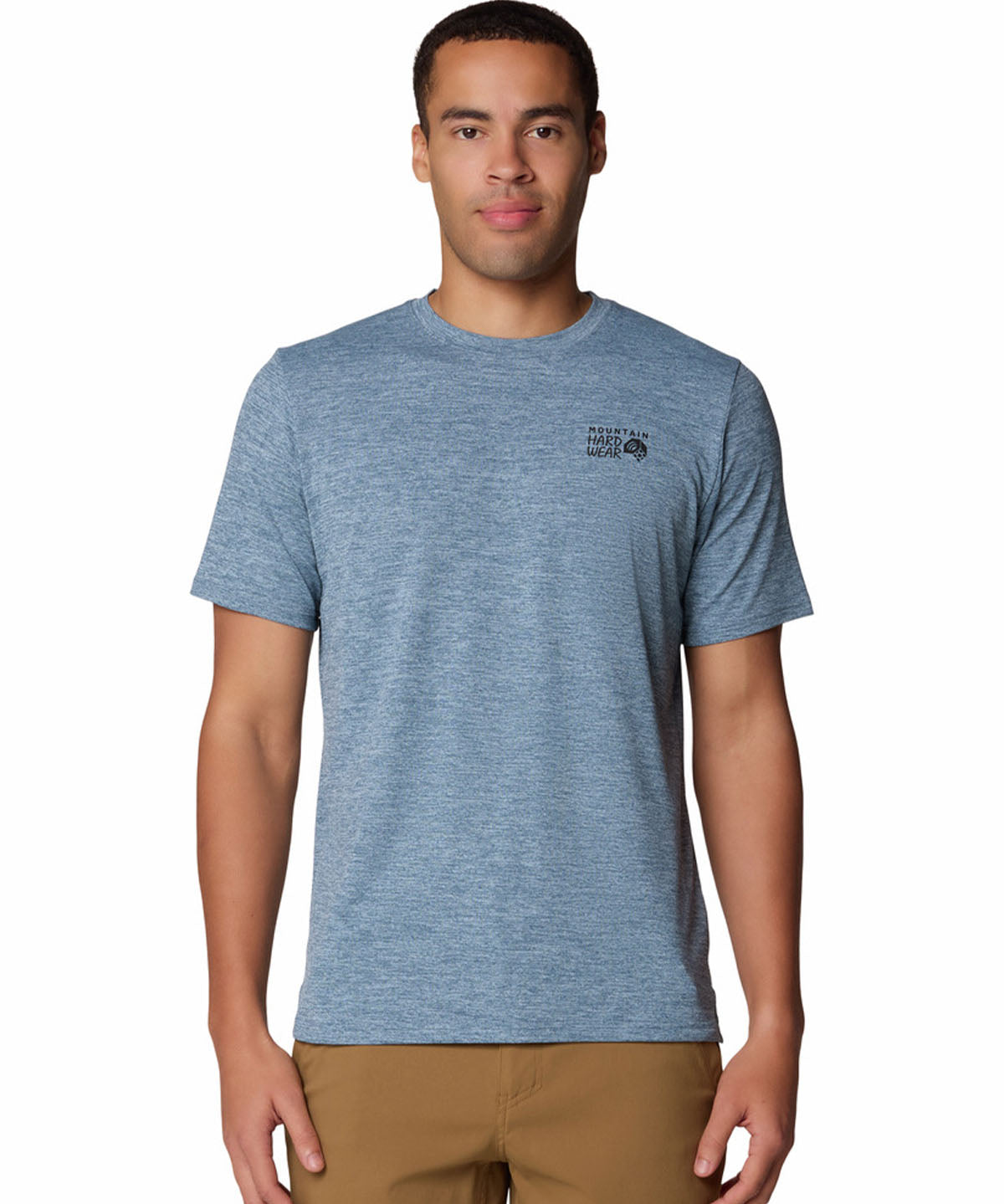 Polera Manga Corta Hombre Sunblocker  Azul Mountain Hardwear