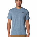 Polera Manga Corta Hombre Sunblocker  Azul Mountain Hardwear