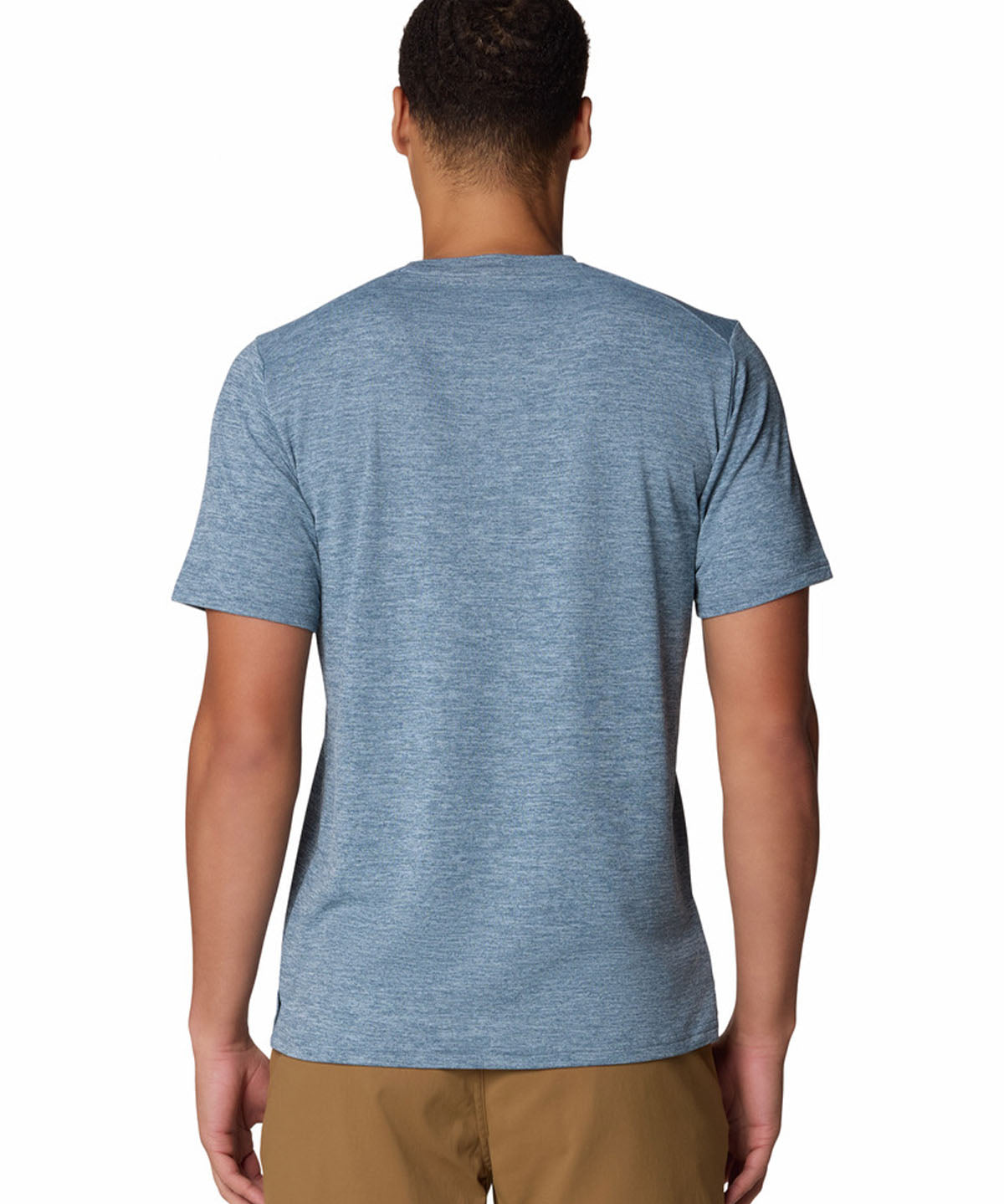 Polera Manga Corta Hombre Sunblocker  Azul Mountain Hardwear