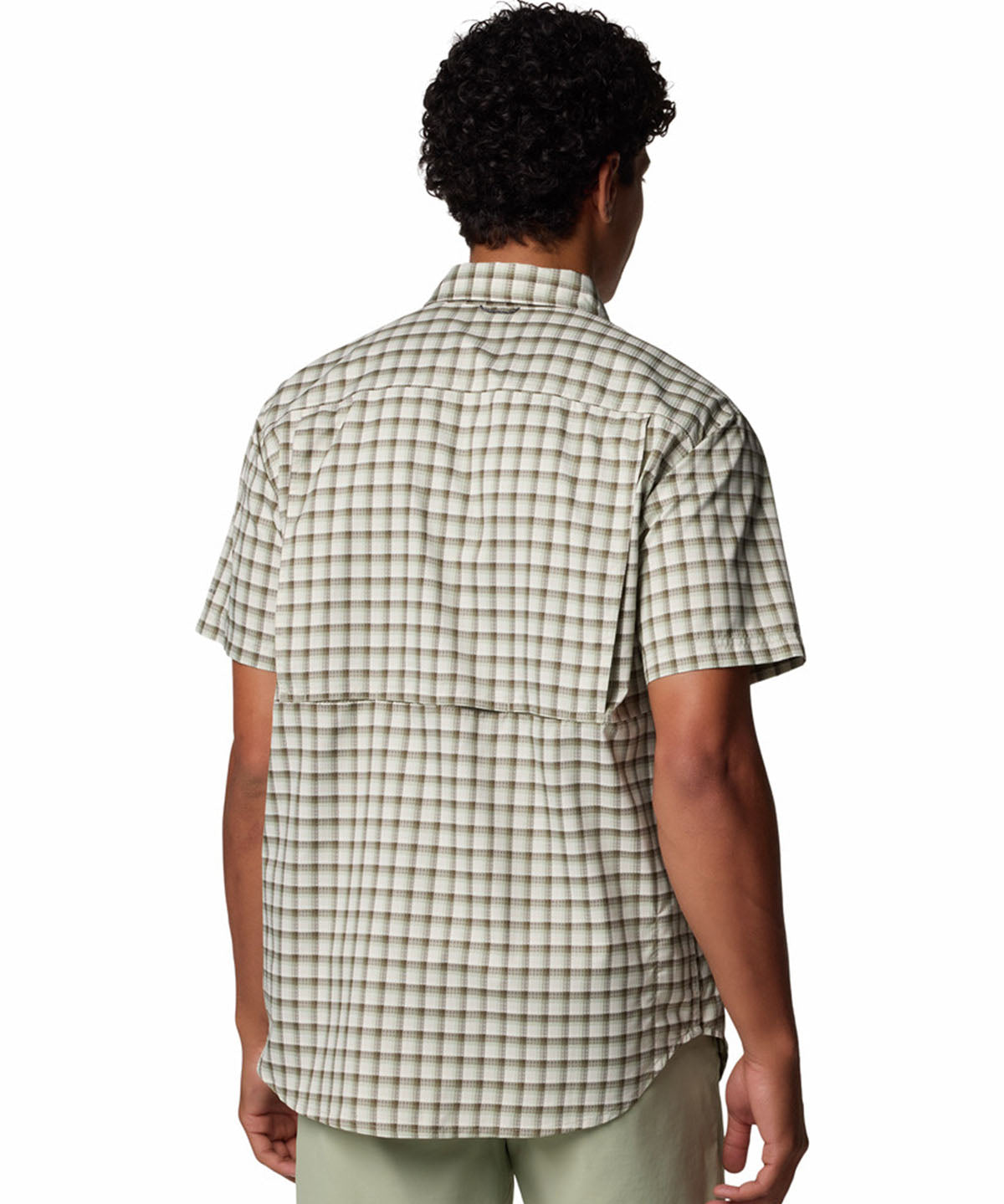 Camisa Manga Corta Hombre Silver Ridge Lite Beige Columbia