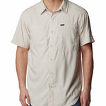 Camisa Manga Corta Hombre Silver Ridge Utility Lite Beige Columbia