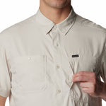 Camisa Manga Corta Hombre Silver Ridge Utility Lite Beige Columbia