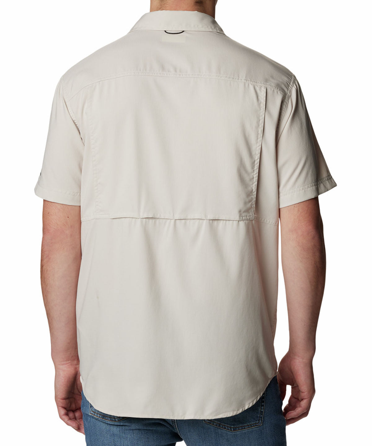 Camisa Manga Corta Hombre Silver Ridge Utility Lite Beige Columbia