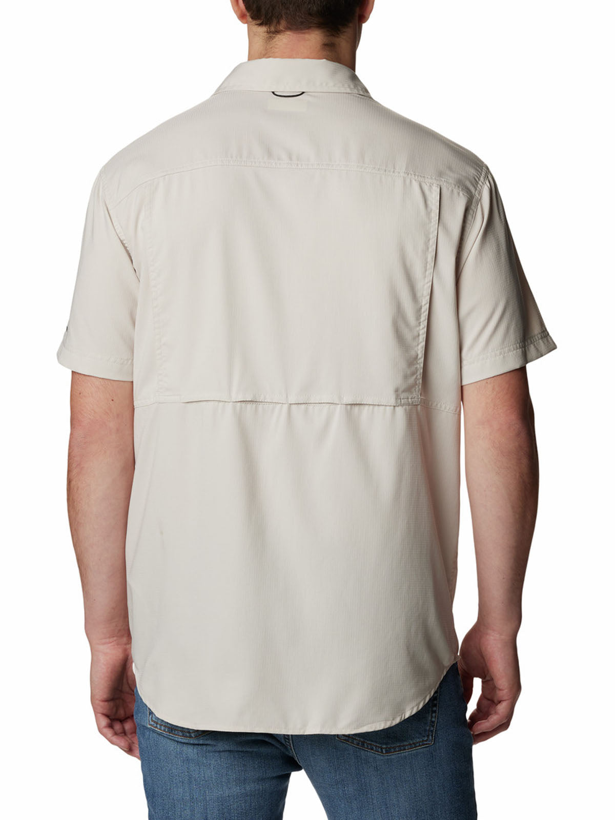 Camisa Manga Corta Hombre Silver Ridge Utility Lite Beige Columbia