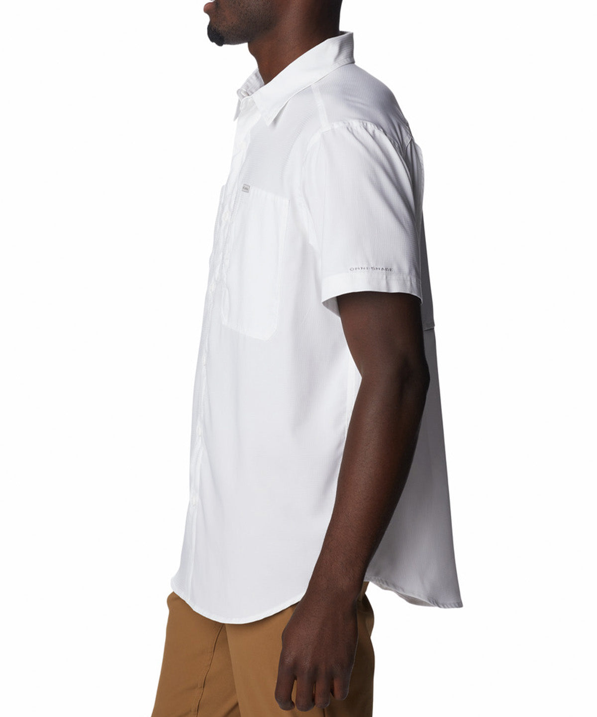 Camisa Manga Corta Hombre Silver Ridge Utility Blanco Columbia