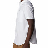 Camisa Manga Corta Hombre Silver Ridge Utility Blanco Columbia