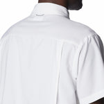 Camisa Manga Corta Hombre Silver Ridge Utility Blanco Columbia