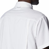 Camisa Manga Corta Hombre Silver Ridge Utility Blanco Columbia