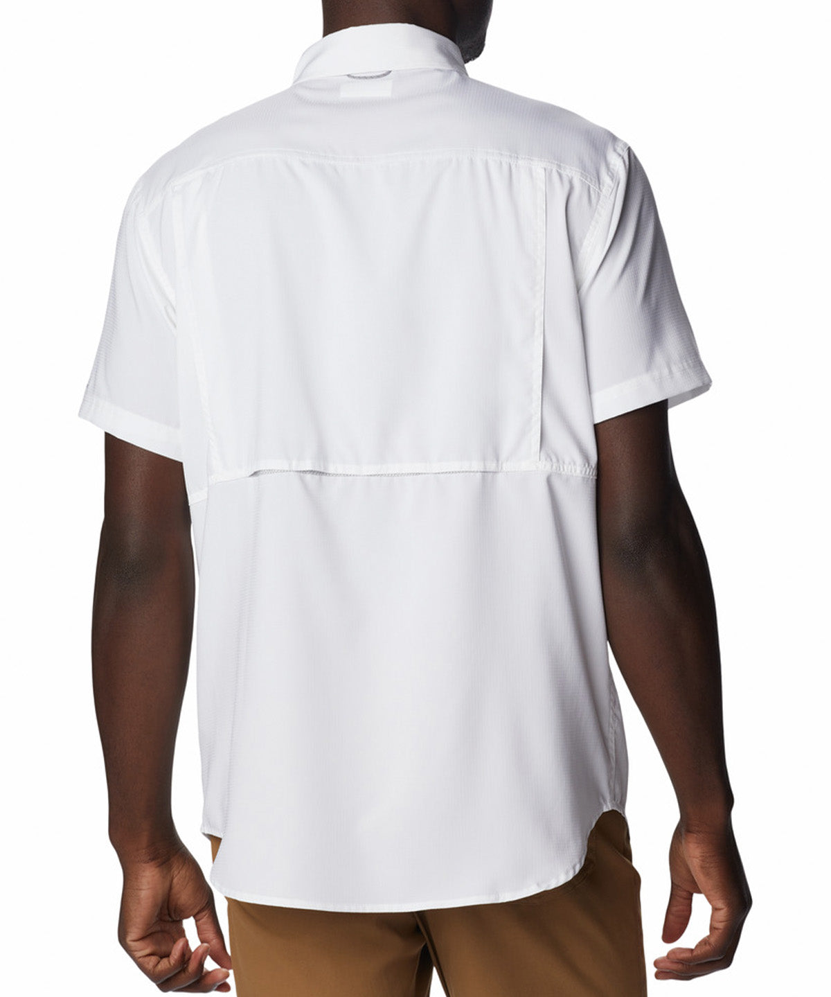 Camisa Manga Corta Hombre Silver Ridge Utility Blanco Columbia
