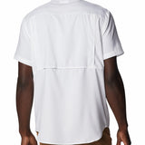 Camisa Manga Corta Hombre Silver Ridge Utility Blanco Columbia
