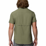 Camisa Manga Corta Hombre Silver Ridge Utility Gris Columbia