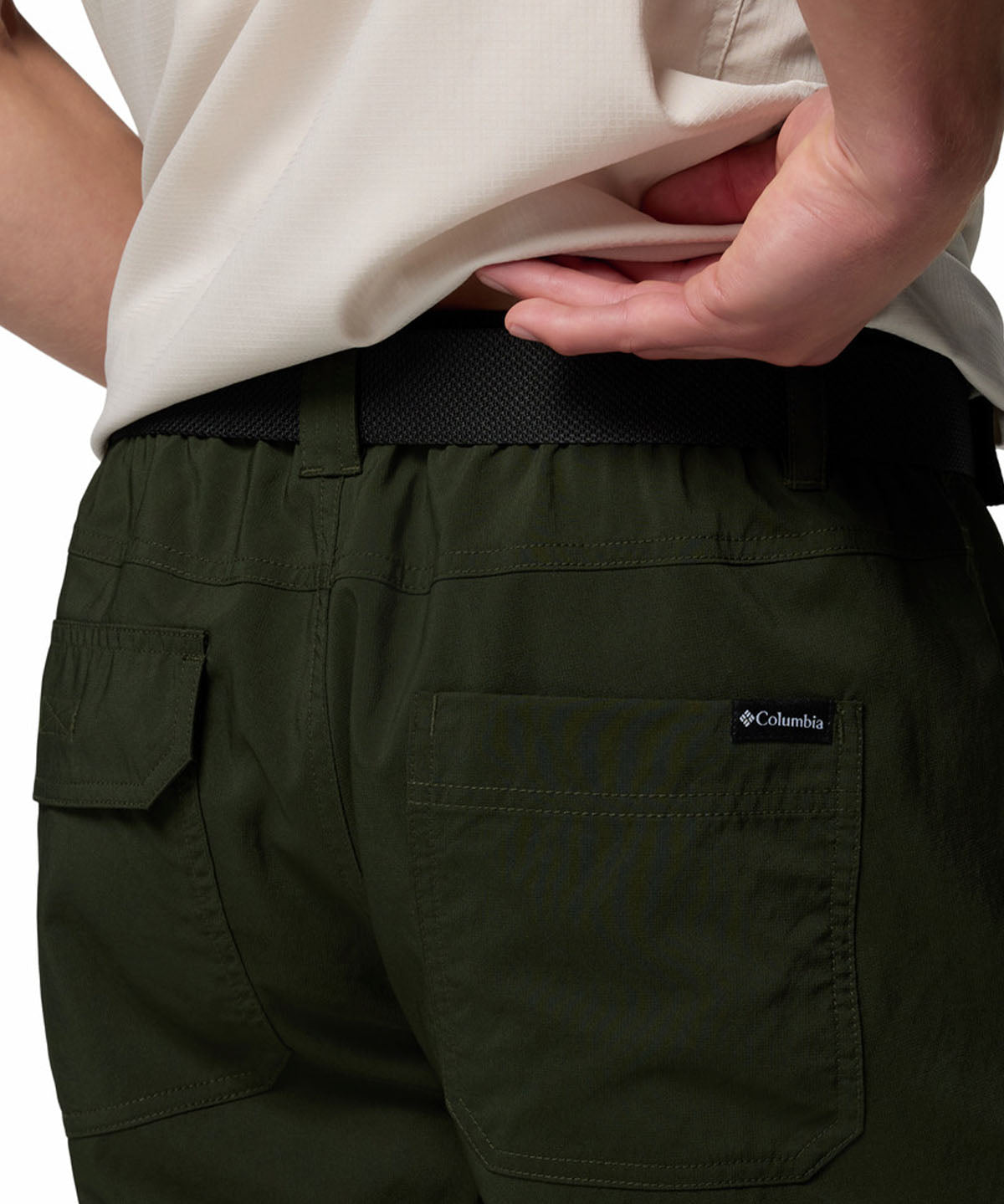 Short Hombre Silver Ridge Cargo Verde Columbia
