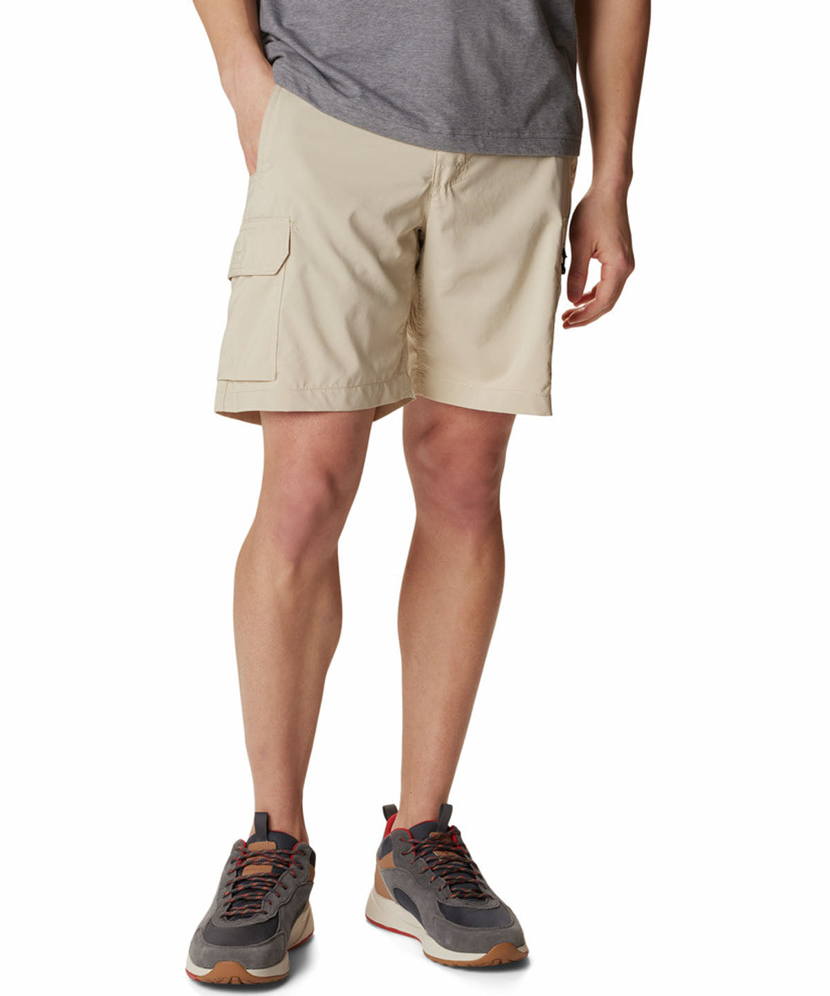 Short Hombre Silver Rdg Cargo Beige Columbia