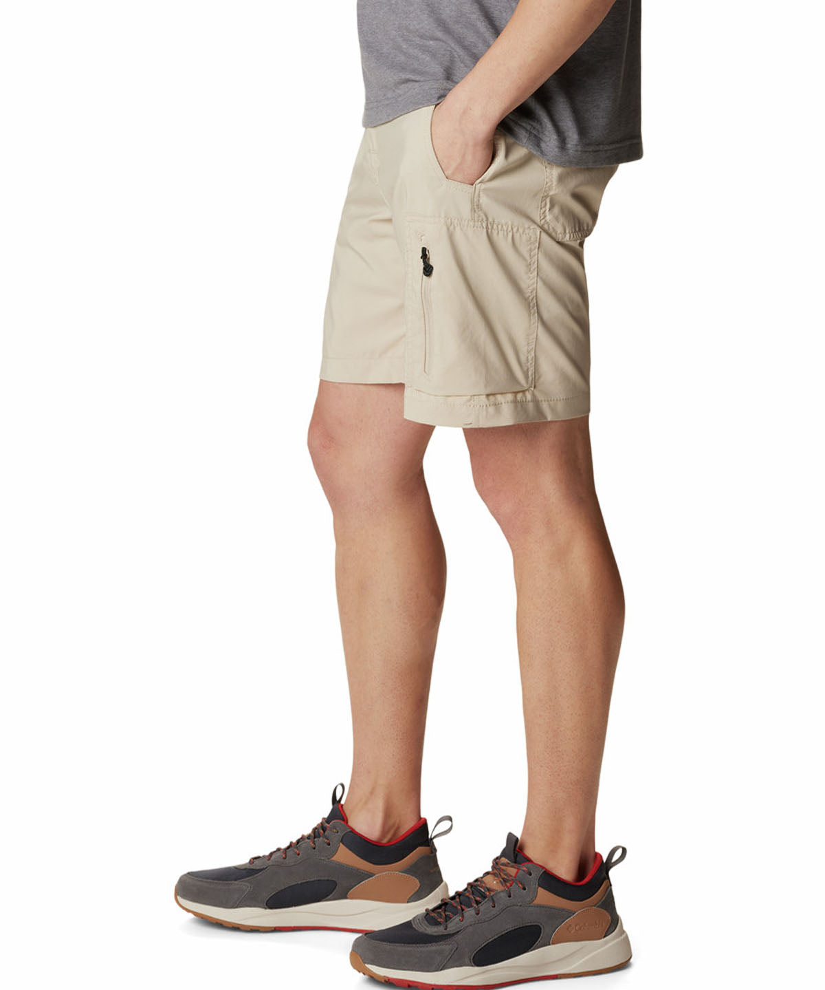 Short Hombre Silver Rdg Cargo Beige Columbia