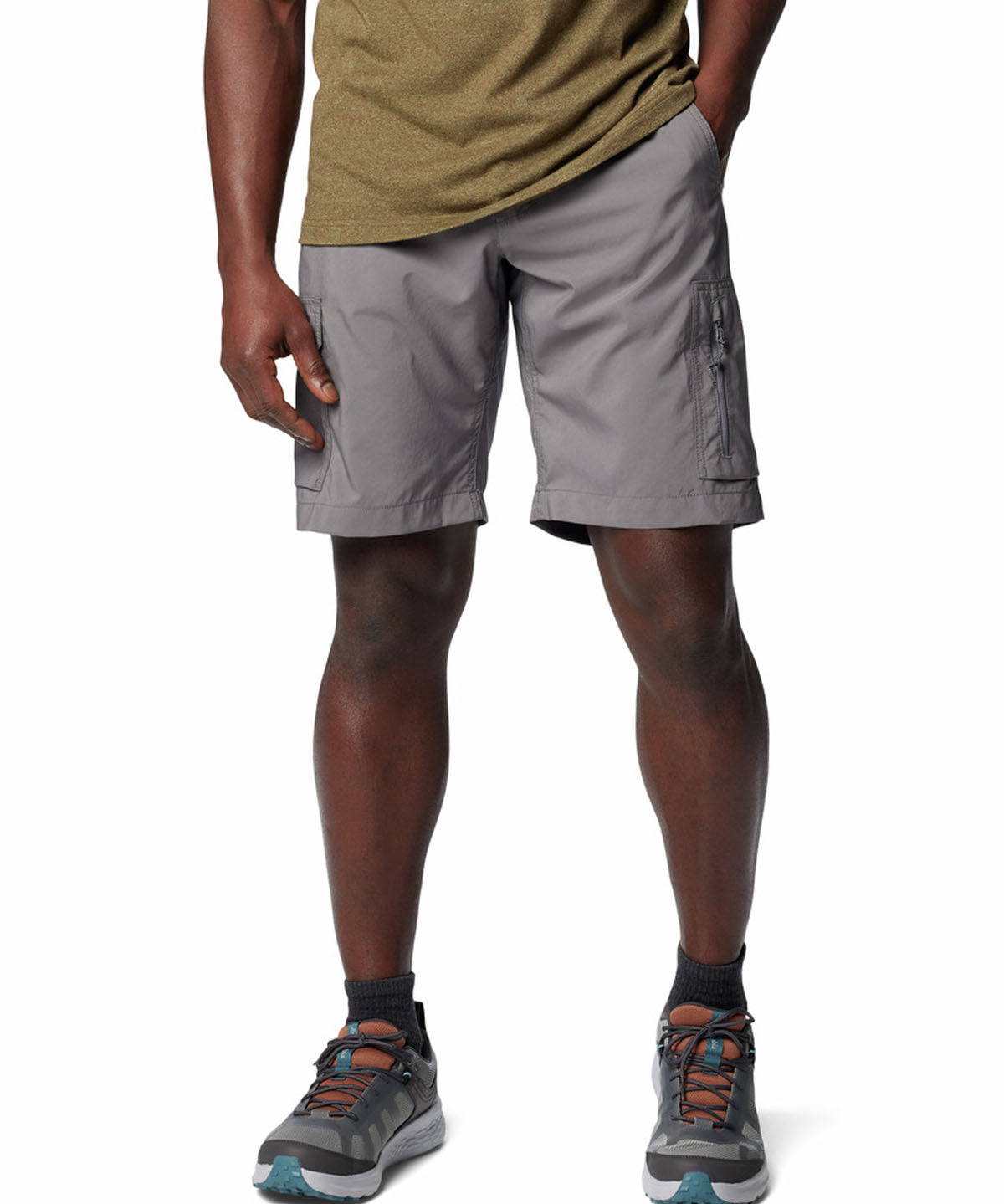 Short Hombre Silver Rdg Cargo Gris Columbia