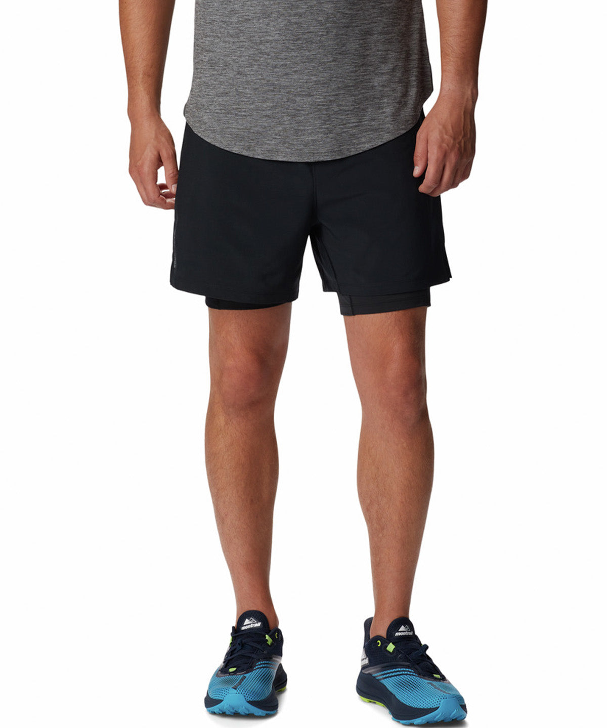 Short Hombre Endless Trail Negro Columbia