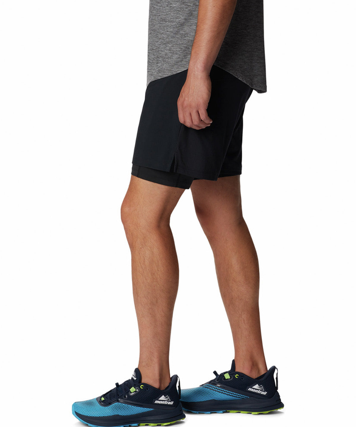 Short Hombre Endless Trail Negro Columbia