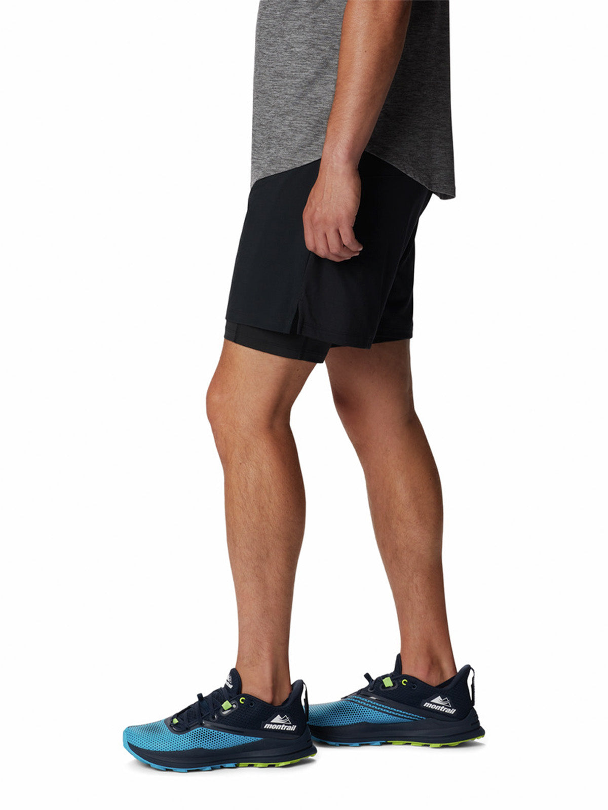 Short Hombre Endless Trail Negro Columbia