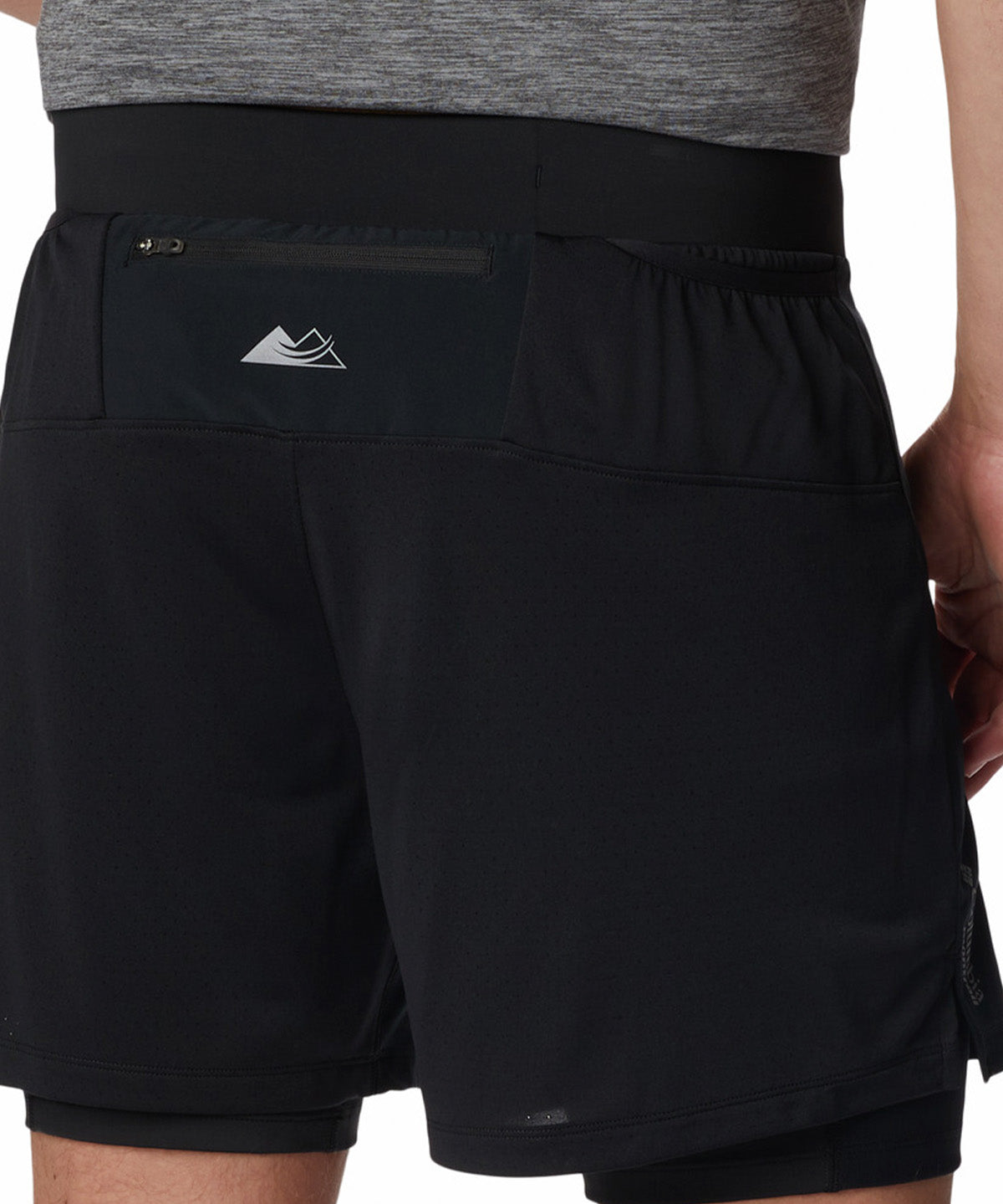Short Hombre Endless Trail Negro Columbia
