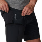 Short Hombre Endless Trail Negro Columbia