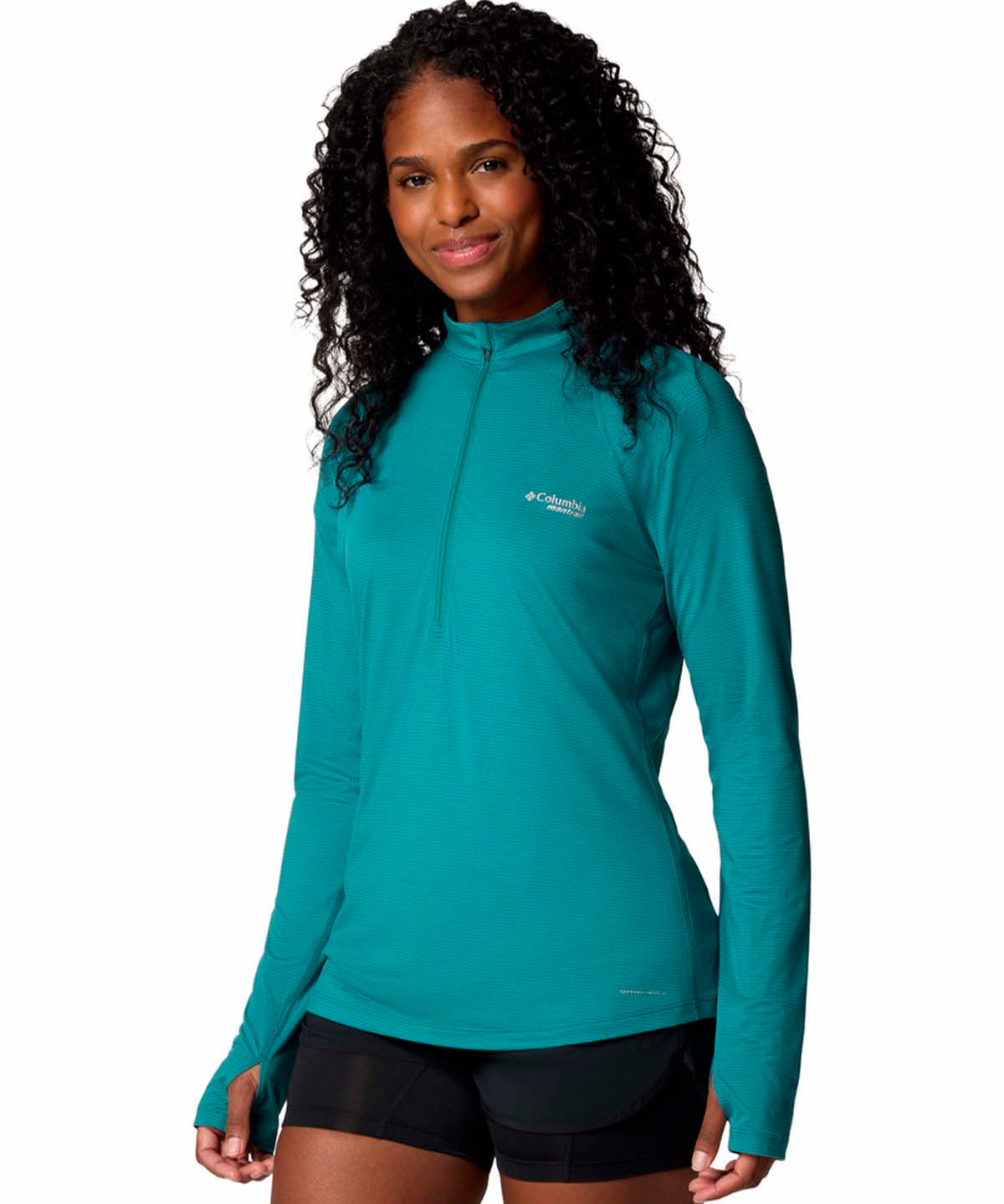 Polar Mujer Endle Trail 1/2 Zip Azul Columbia