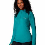 Polar Mujer Endle Trail 1/2 Zip Azul Columbia