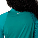 Polar Mujer Endle Trail 1/2 Zip Azul Columbia