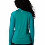 Polar Mujer Endle Trail 1/2 Zip Azul Columbia