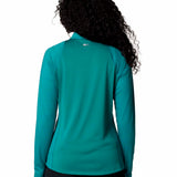Polar Mujer Endle Trail 1/2 Zip Azul Columbia