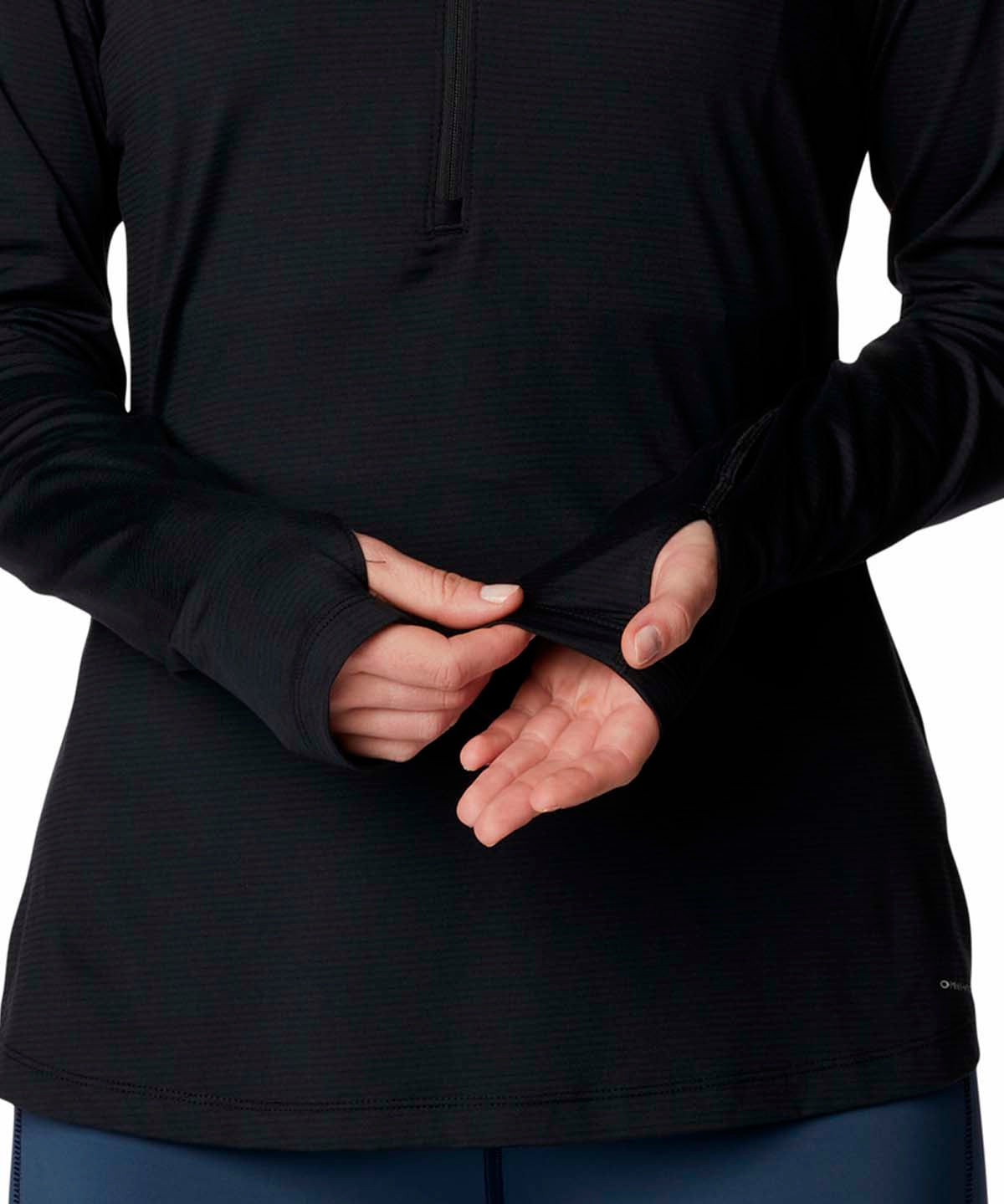 Polar Mujer Endle Trail 1/2 Zip Negro Columbia