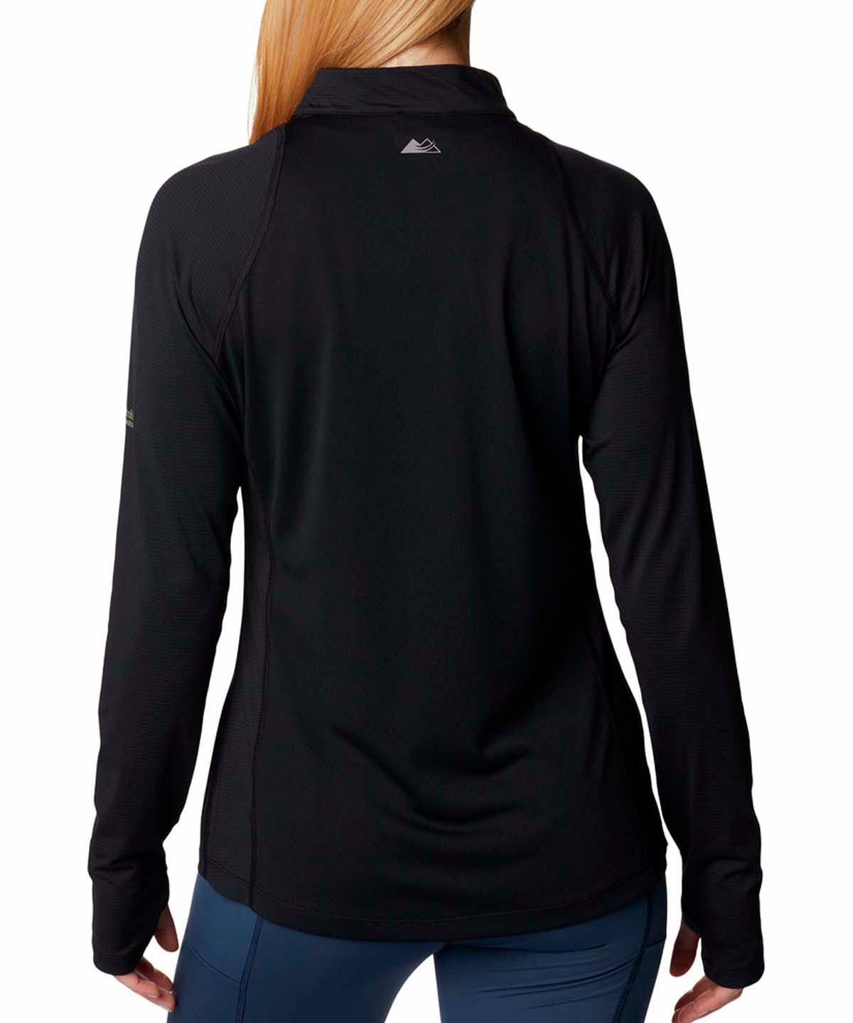 Polar Mujer Endle Trail 1/2 Zip Negro Columbia