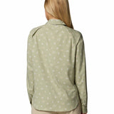 Camisa Manga Larga Mujer Silver Ridge Pattern Beige Columbia