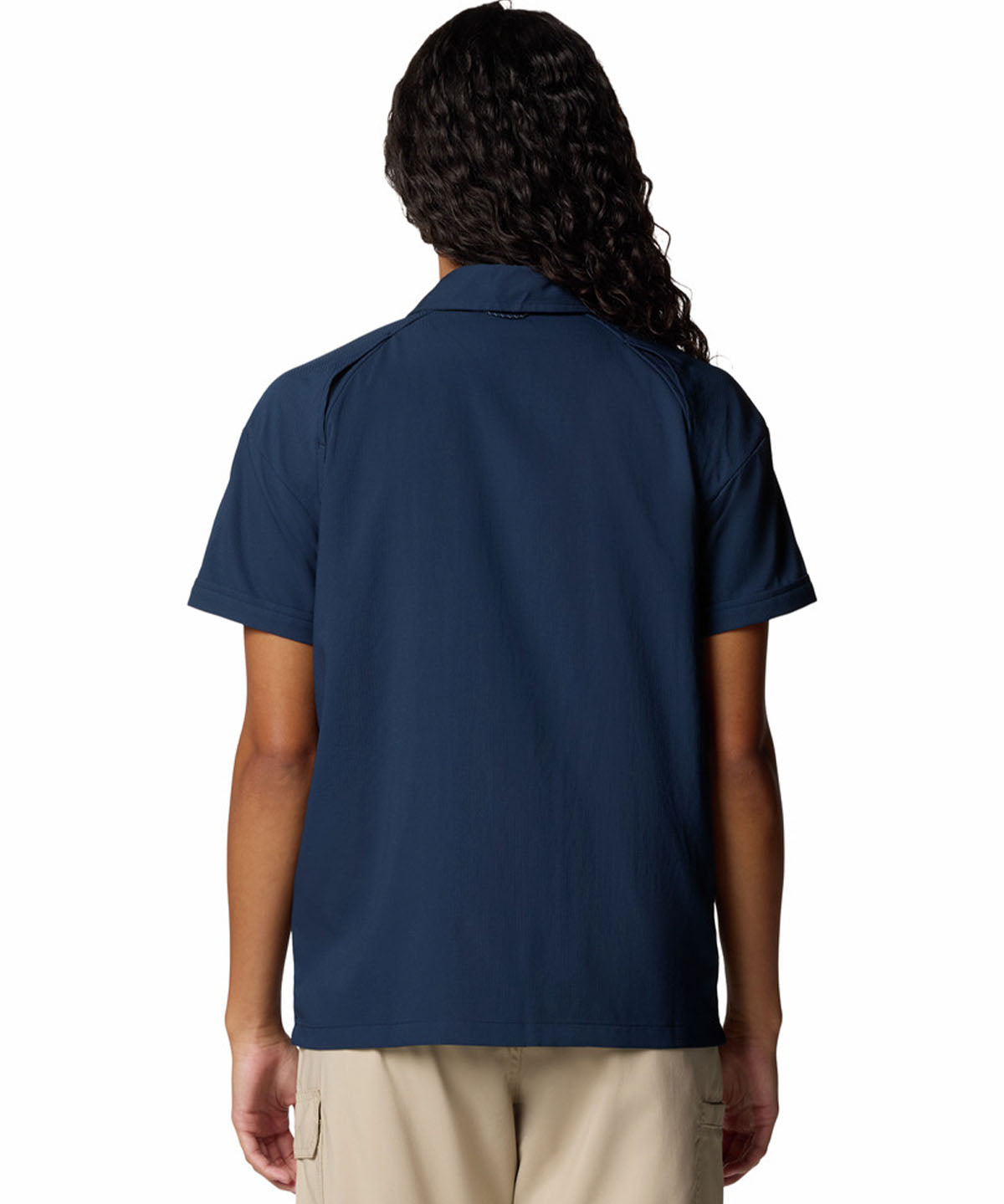 Camisa Manga Corta Mujer Silver Ridge Utility Azul Columbia