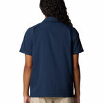 Camisa Manga Corta Mujer Silver Ridge Utility Azul Columbia