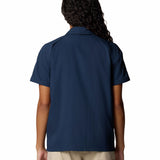 Camisa Manga Corta Mujer Silver Ridge Utility Azul Columbia