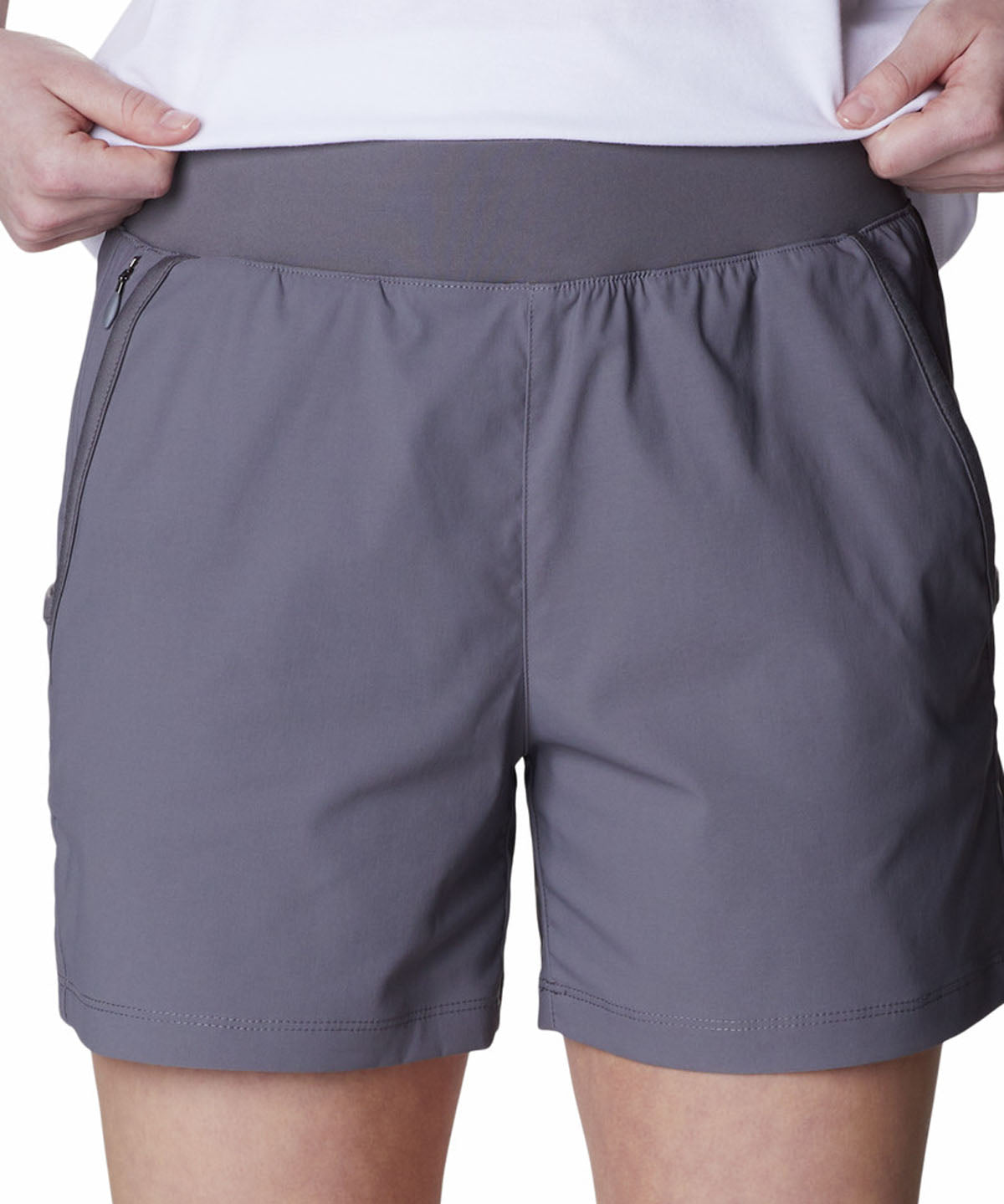 Short Mujer Leslie Falls Gris Columbia