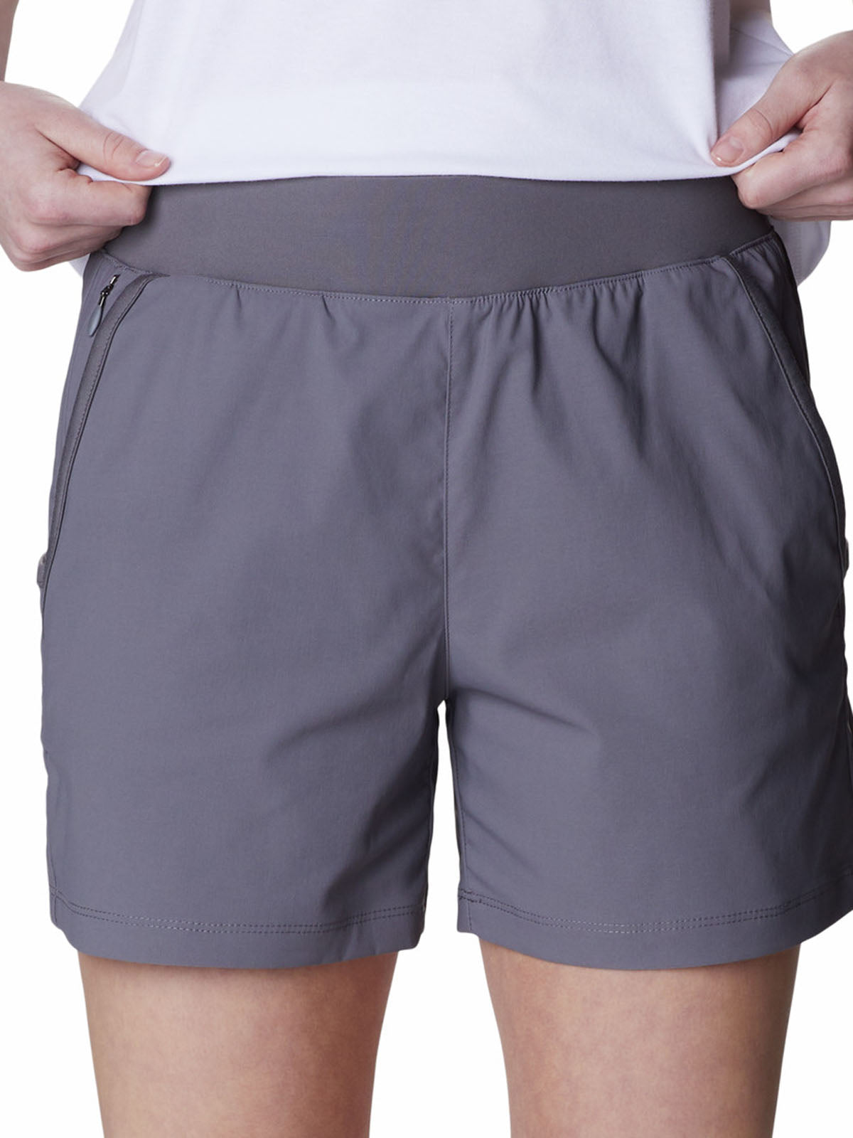 Short Mujer Leslie Falls Gris Columbia