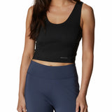 Polera Manga Corta Mujer Boundless Trek Tank Negro Columbia
