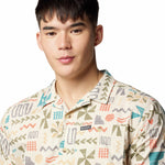 Camisa Manga Corta Hombre Pine Canyon Gris Columbia