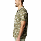 Camisa Manga Corta Hombre Pine Canyon Verde Columbia