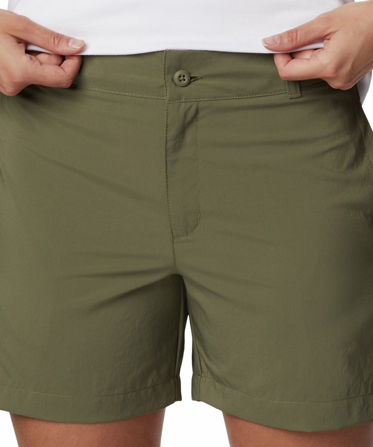 Short Mujer Silver Ridge Utility Verde Columbia