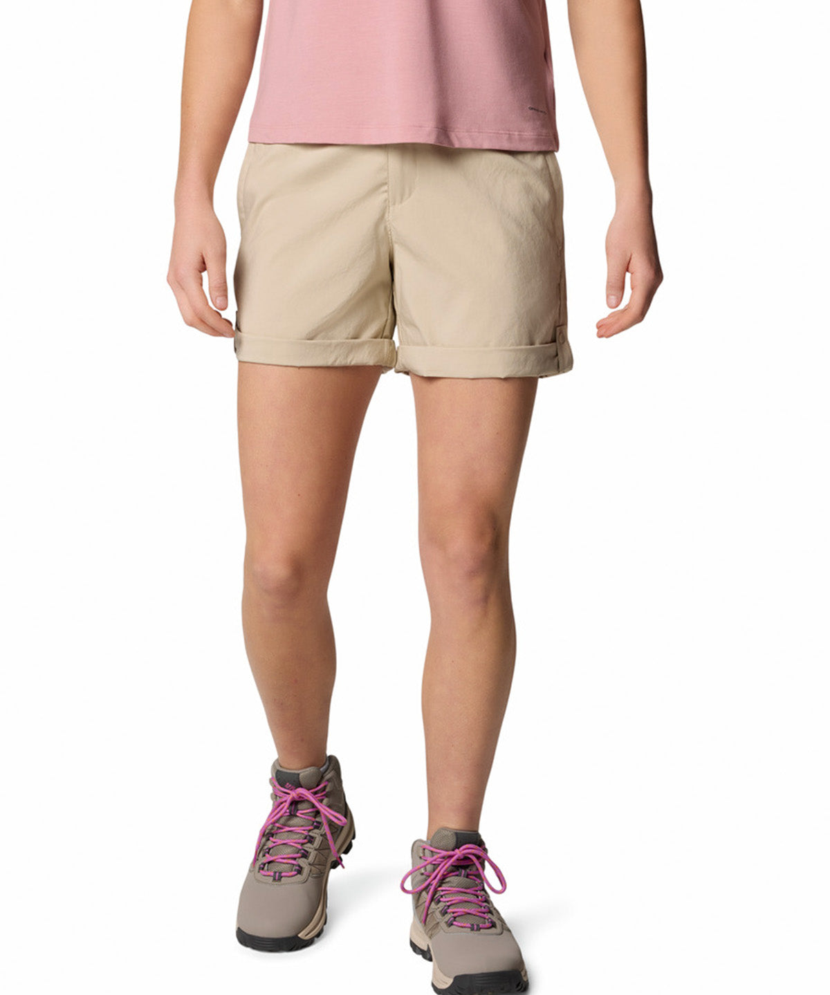 Short Mujer Silver Ridge Beige Columbia
