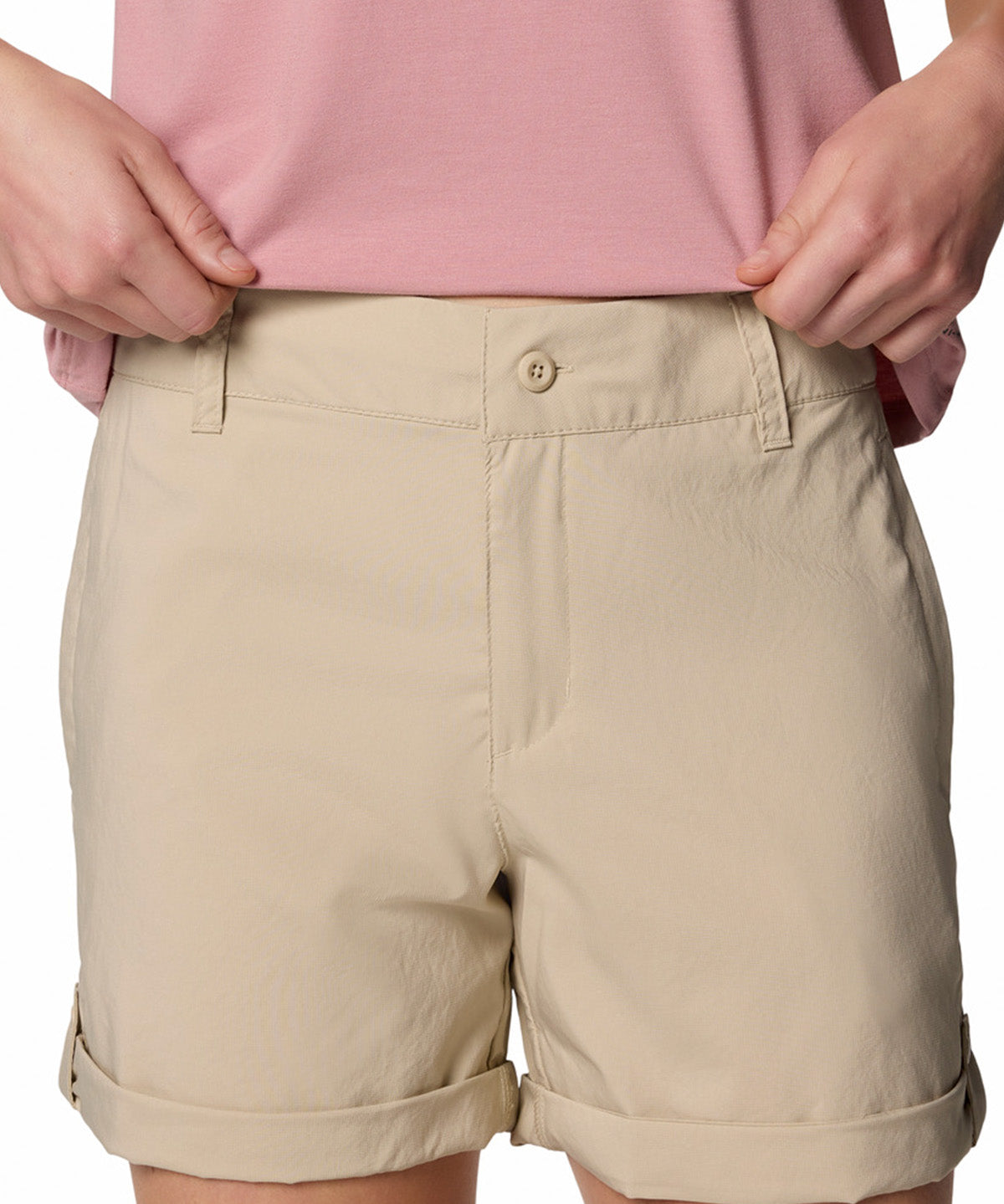 Short Mujer Silver Ridge Beige Columbia