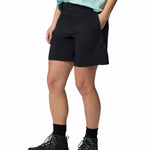 Short Mujer Silver Ridge Negro Columbia